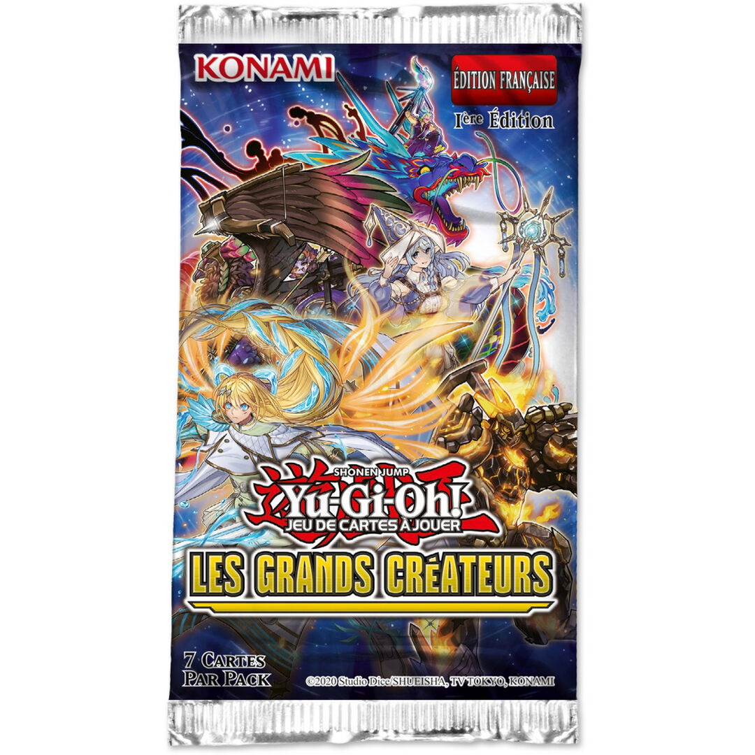 Booster  | Yu-gi-oh!  | Les Grands Cr&eacute;ateurs